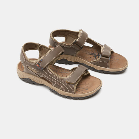 Sandalias deportivas de hombre Weinbrenner en piel, Piel Sandalias deportivas de hombre Weinbrenner en piel, Piel